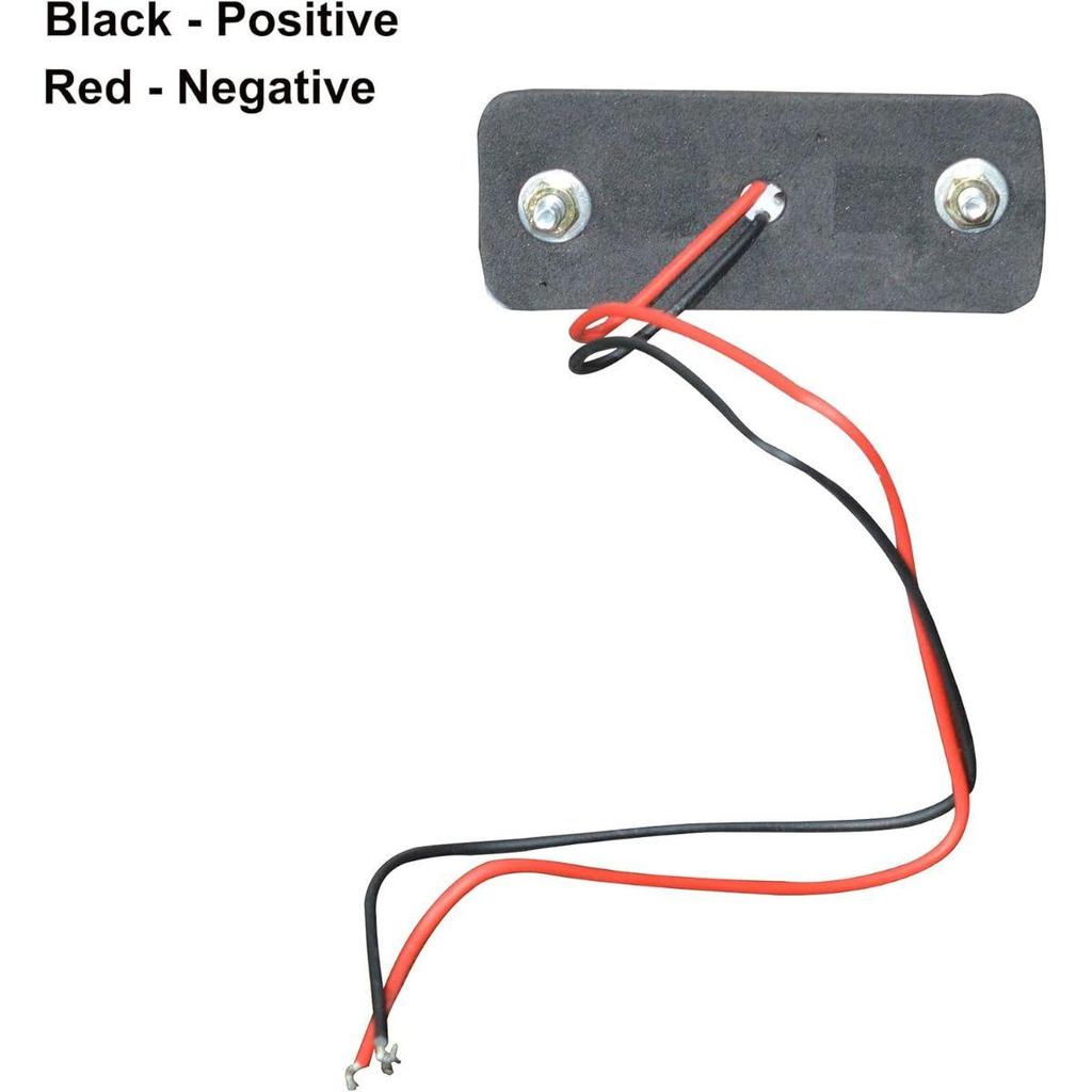 APSMOTIV 10 Pcs of 3 Inch Marker Light 4 LED Rectangle Trailer Side Lamp Clearance Marker Lights Surface Mount for Truck Trailer Lorry 12v (Red/Clear)