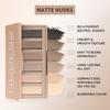Paleta de Sombras de Ojos Nude con Acabado Mate de 6 Colores, Altamente Pigmentada, Larga Duración, Maquillaje Natural para el Día a Smokey Eye