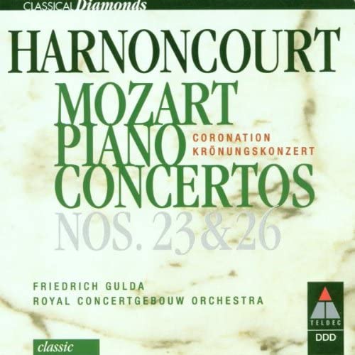 

CD MOZART - Mozart:Piano Conertos 23&26 0630185782 Germany Classical Used