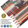 PANDAFLY Professional Charcoal Pencil Drawing Skin Tone Colored Colored Charcoal Pastel Chalk Pencils for Layering 12 Colors Set, Pencils, Pencils,