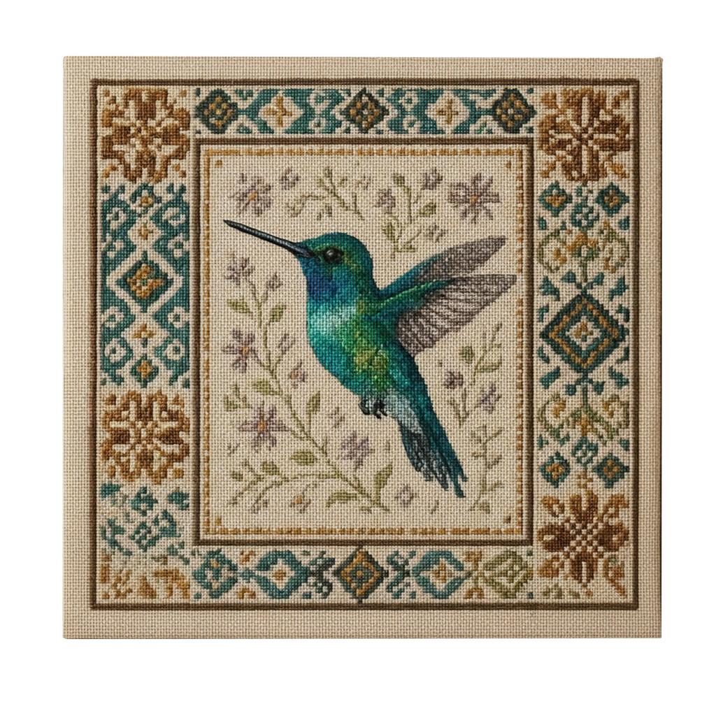 Cardinal Cross Stitch Kit DIY Needlepoint Printed Cross Stitch Art Bird Cotton Embroidery Craft Home Wall Art Decoration