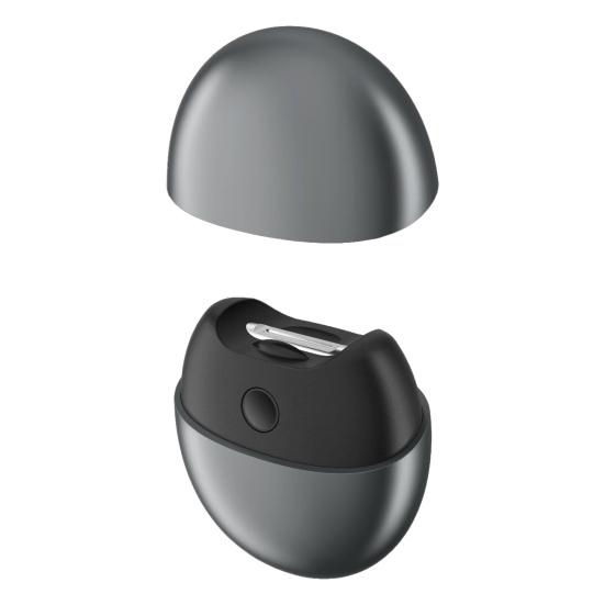 Electric Nail Trimmer Polisher Portable Automatic Nail Clipper with LED Light Kids Adults Seniors