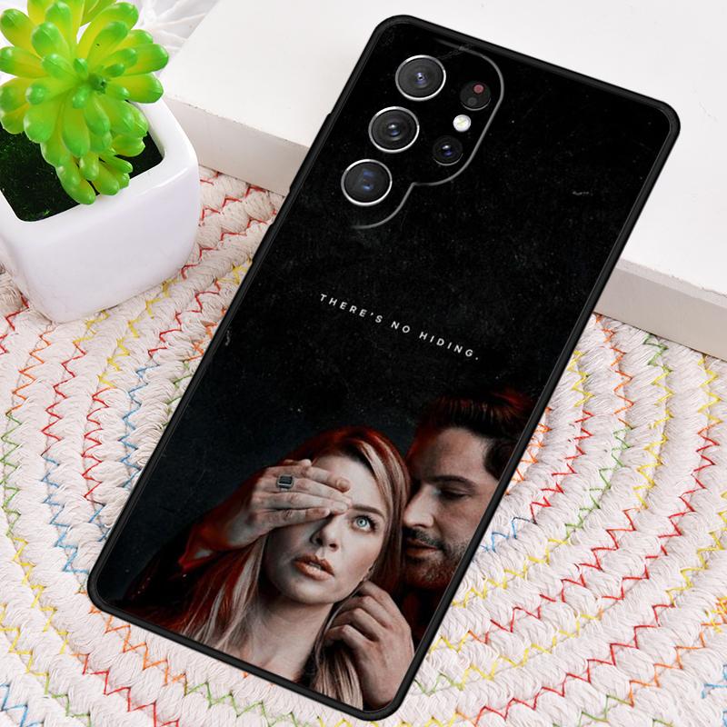 Lucifer Morningstar Silicone Phone Case For Samsung Galaxy note 10 pro S26 S25 S24 S23 S22 S21 Plus S25Ultra Capa Cover