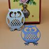 Hollow Owl Design Style Metal Cutting Dies DIY Scrapbooking Embossing Stencil Paper Craft Album Template