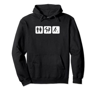 Funny Men's Metal Detector Detects Metal In a Solved Digger Hoodie