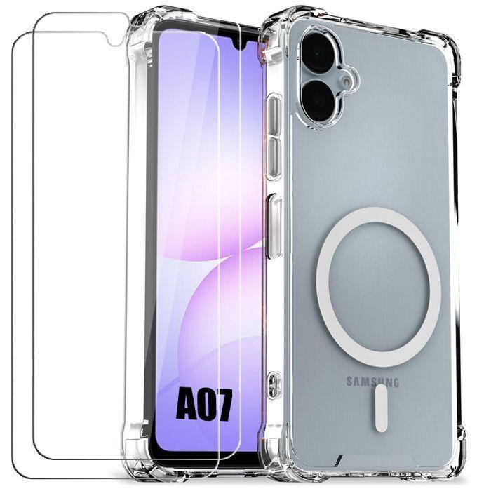 Coque de Protection - BOOLING - pour Samsung Galaxy A07 - Transparent - Antichoc - Mince et Légère