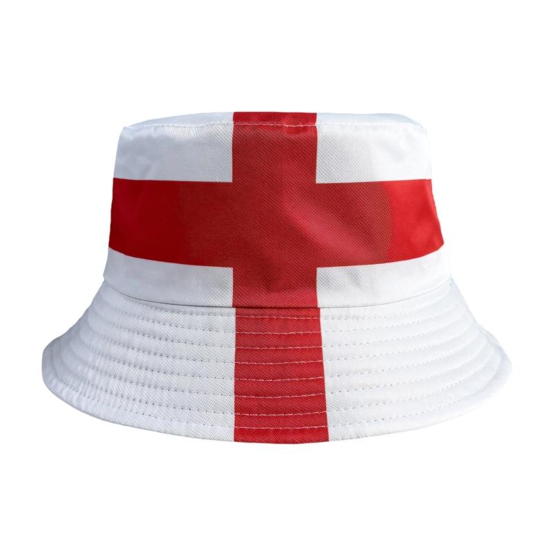 Unisex Sports Bucket Hat Packable Convertible Polyester Fisherman Cap For Football Fan And Outdoor Sports Activities