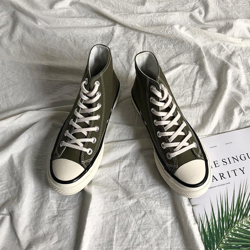 Twilight star, retro couple shoes Korean ulzzang casual shoes canvas shoes MI