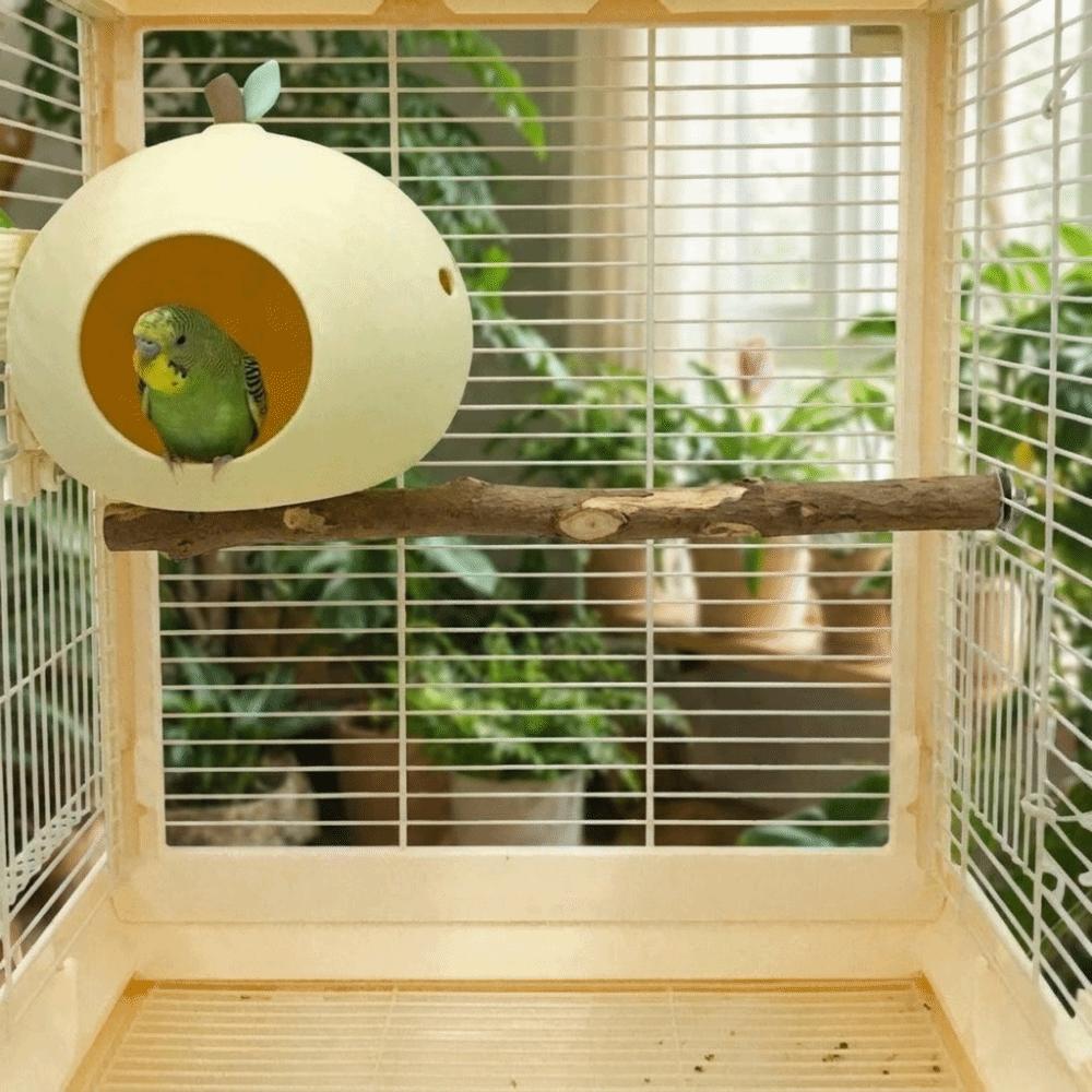 Large Caliber Bird Shelter Plastic Small Pet Sleeping Nest Pet Habitat Parrot Cage Nest Budgerigar