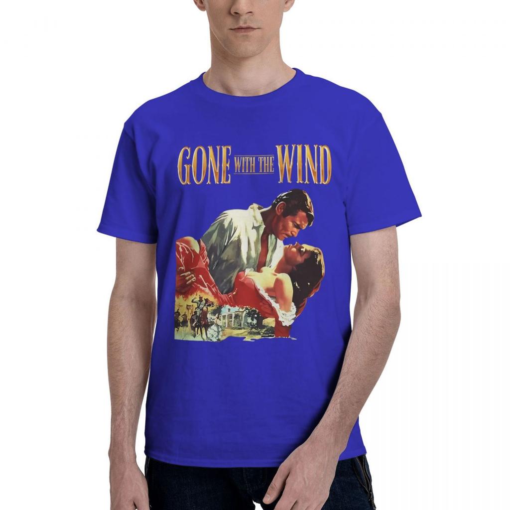 Gone With The Wind 100 Cotton Casual Breathable Confortable T Shirt Funny TShirt For Men Mens Gifts