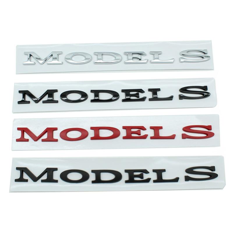3D ABS Tesla Model 3 XSY DUAL MOTOR Spacex Logo Auto Buchstabe Heckklappe Kofferraum Aufkleber Emblem Abzeichen Aufkleber Aufkleber