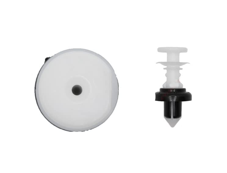 

VOSTON Automotive Parts Clip White/Black 1 bag of 10 BC5566