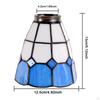 Chandelier Cover with Stained Glass for E27 Sockets Easy Installation Light Shade
