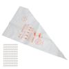 100pcs Disposable Piping Bags Set Multifunctional DIY Lip Glaze Dispensing Tools