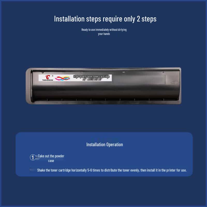 Compatible Black Toner Cartridge for Toshiba e-STUDIO