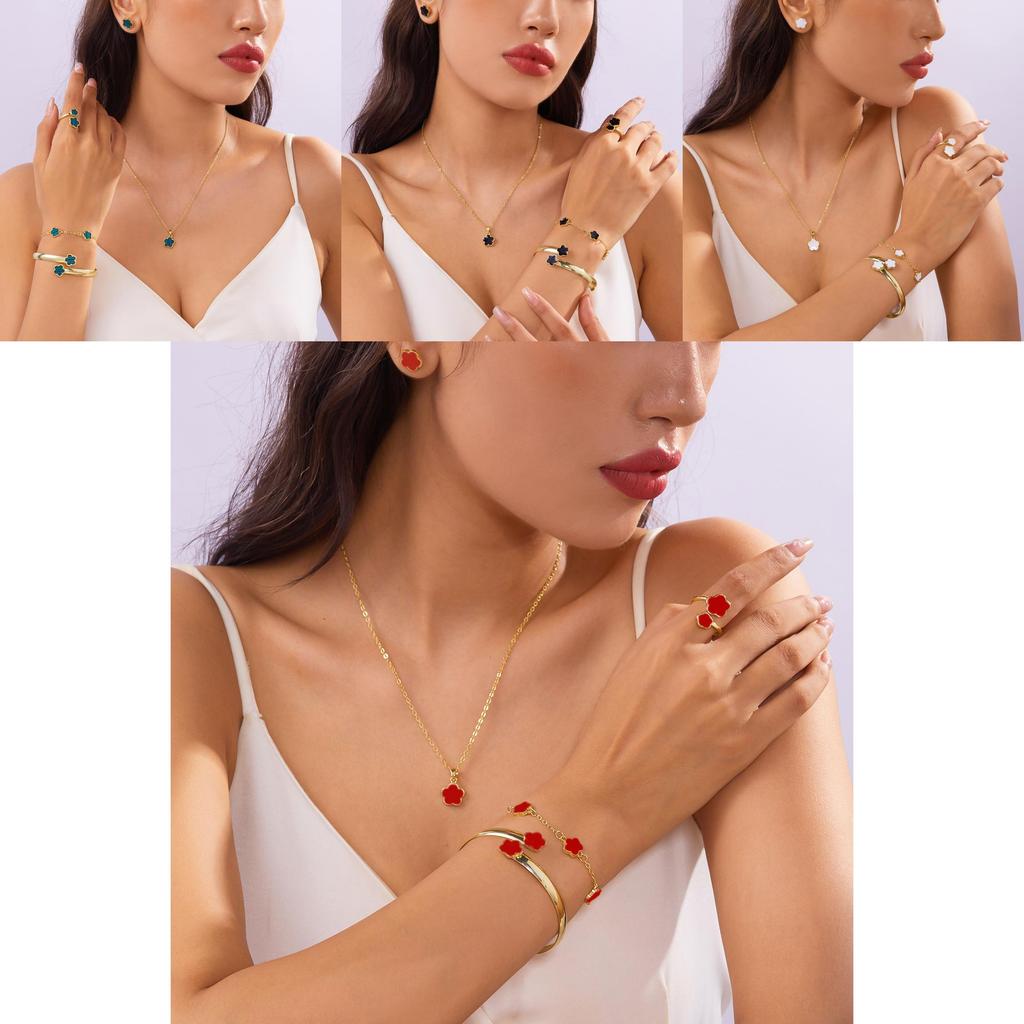 Minimalist Leaf Jewelry Collection For Women With Alloy And Plate Material Suitable For Daily Fashion