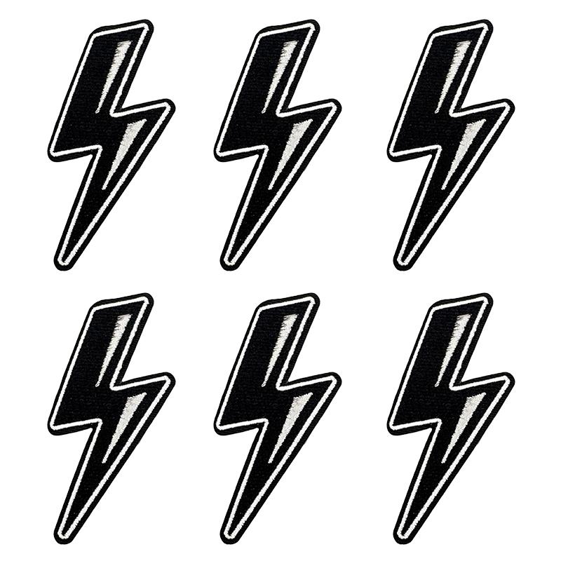 10pcs /Lots Western Cowboys Embroidered Patches Letter Patch Iron On Patches For Clothing Thermoadhesive Patches Jackets Hats Diy 