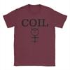 Coil Scatology Album TShirt Summer  100 Cotton TShirts For Unisex Casual Tshirt Short Sleeve Y2K Funny Tops