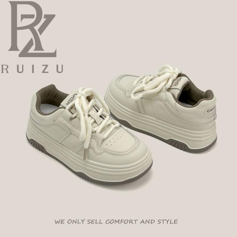 thick-soled muffin sports and leisure shoes women's spring heightening sports shoes are fashionable, comfortable and durable. Versatile