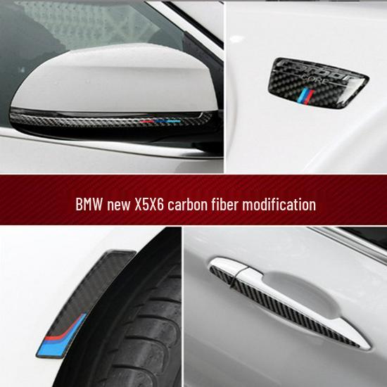 BMW X5/X6 F15/F16 Carbon Fiber Interior & Exterior Modification Center Console Gear & Vent Decoration Sticker