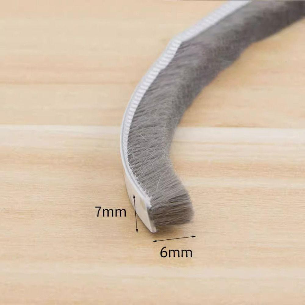 Weather Stripping Sound and Dust Strips Brush Strip Dust Sealing Strip Soft Wool Strip  Window