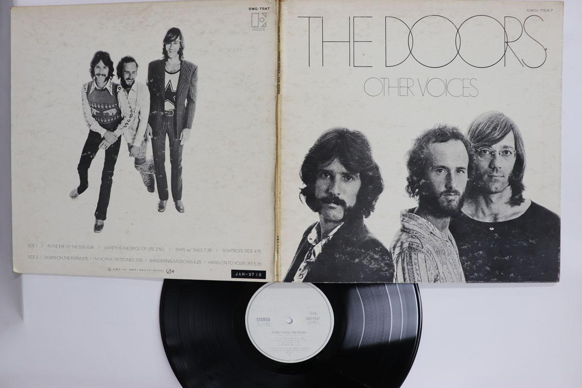 

LP Record DOORS Other Voices SWG7547PROMO ELEKTRA 1971 Japan Rock Used