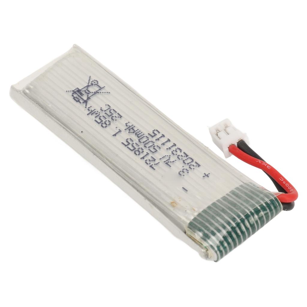 3.7V 500mAh Lityum Pil 25C Yüksek Büyütme 721855 Lipo Pil UDI U818A Uçak H37 Uçak Modeli için PH2.0 Fişli