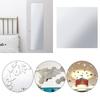 DIY Self-adhesive PET Acrylic Wall Stickers Stickers Mirror Soft Mirror