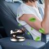 Solar Air Freshener Car Car Essential Oil Diffuser With Anti-Skid Pad Interior Decoration Accessories Diffuser For Car And Home