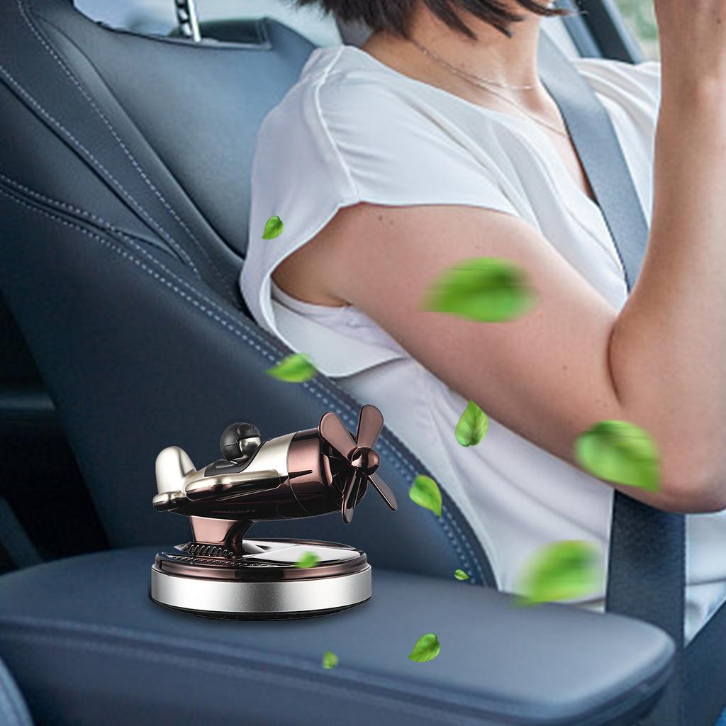 Solar Air Freshener Car Car Essential Oil Diffuser With Anti-Skid Pad Interior Decoration Accessories Diffuser For Car And Home