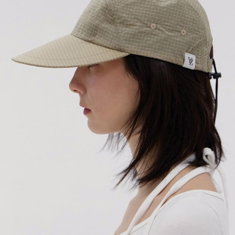 

VARZAR VZ Label String Ripstop Camp Cap Beige FREE