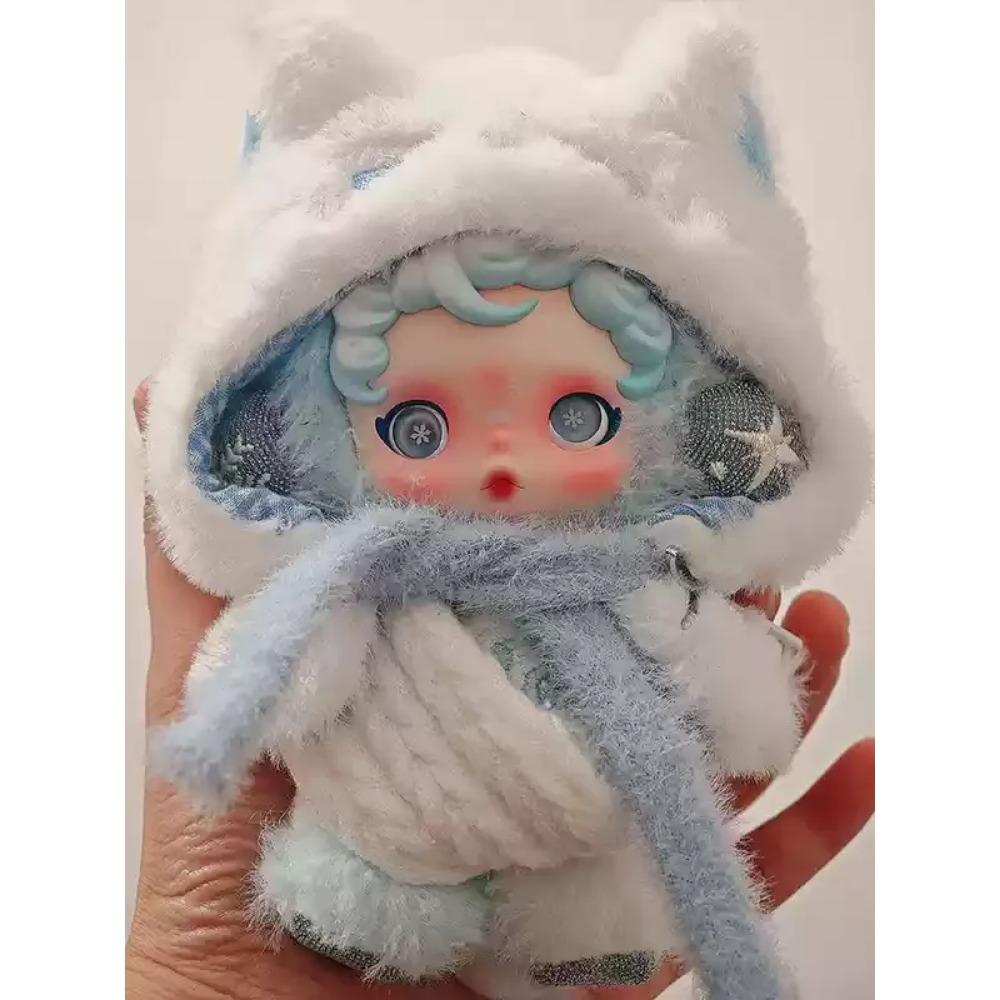 

Для кукольной одежды Подходит Sp Легкое плетение Сад Skullpanda Серия Зимняя симфония Набор кукольной одежды Милый креативный дизайн Подарок для девочки no doll