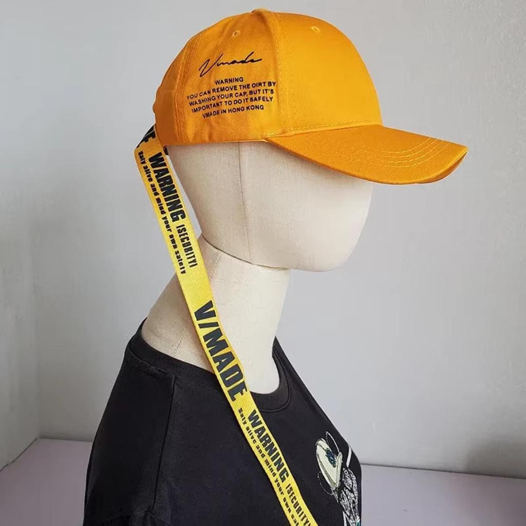 Baseball Cap for Men Women Long Strap Tail  Summer Cap Unisex Style Letters Print Trucker Hat