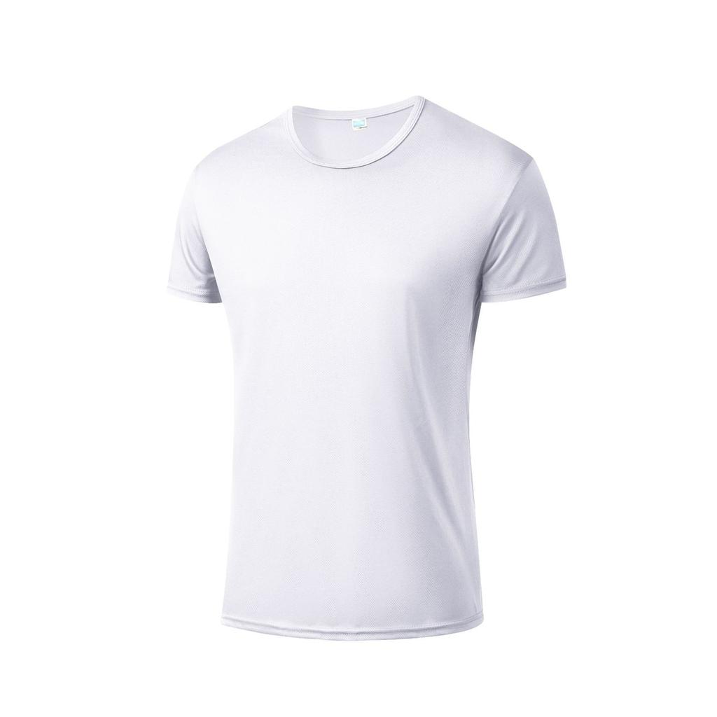 Men's and Women's Quick-Dry Mesh Neck T-Shirt for Running, Fitness and Outdoor Sports