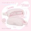 Marshmallow Pain Pencil Bag, Niche Non-collision, Large-capacity Girl Storage Stationery Bag