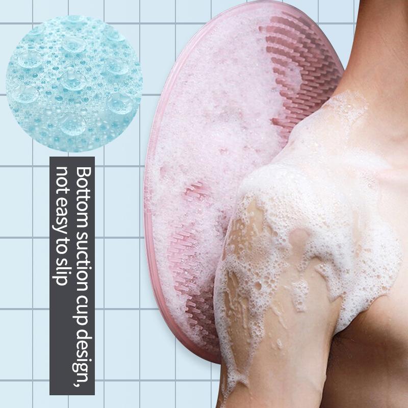 Foot Massage Brush Bathroom Accessories Silicone Massage Brush Bath Mat Cleaning Tools Household Supplies