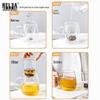 RELEA Double-Layer Tea Infuser Glass Mug with Handle, 320ml