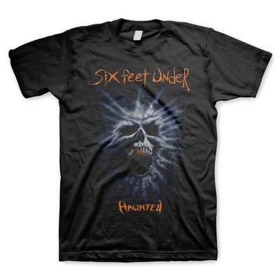 SIX FEET UNDER cd cv HAUNTED Offizielles T-SHIRT LRG Neue Untote Krypten Kriegspfad Gemetzel