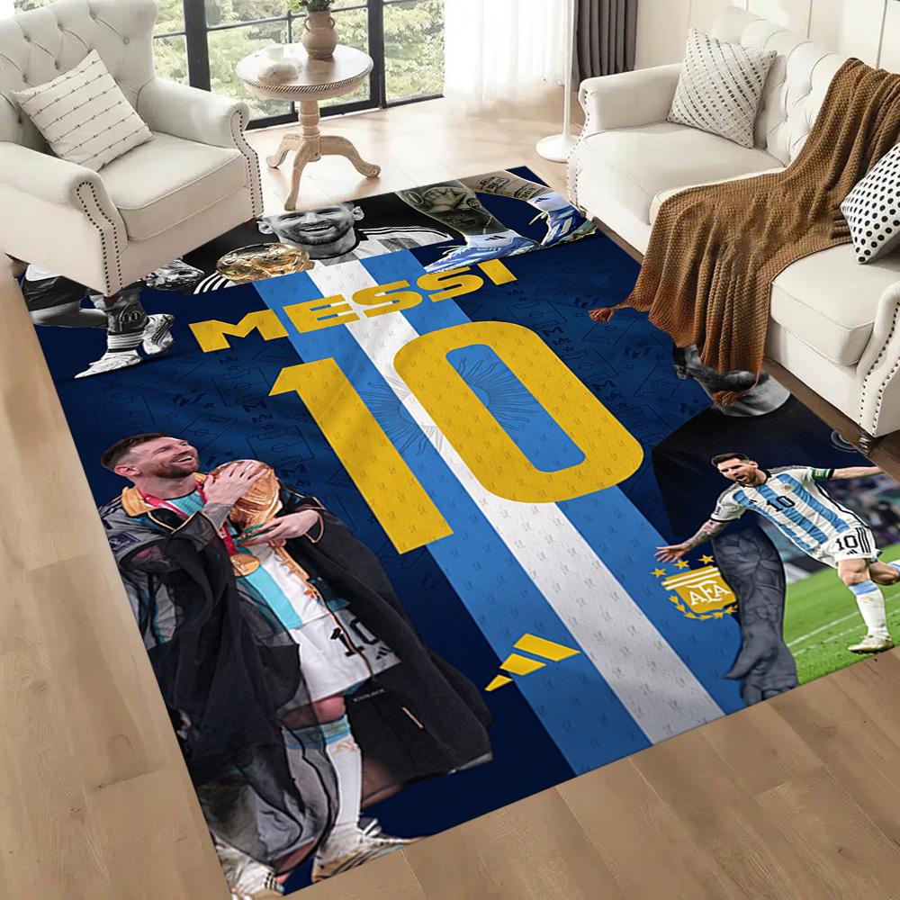 Messi 95 Carpet Suitable for Bedrooms Playrooms Game Room Entryway Anti-slip Rug Office home decor Gift for Festivals