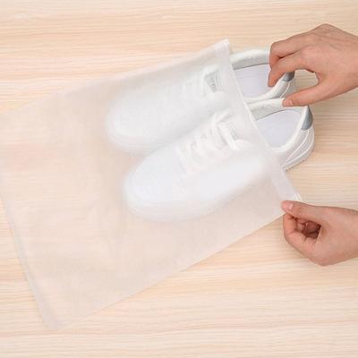 30 Pièces Pochette de Voyage Anti-Poussière Protection Chaussures Sacs à Chaussures Sac de Rangement Non-Tissé Housse Anti-Poussière pour Chaussures