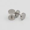 Stud Earrings Simplicity Decoration Non-allergic Round Men Ear Studs Birthday Gift
