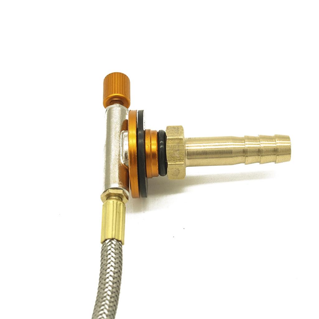 Light Weight Gas Adapter Versatiles Gas Hose Connectors Compacts Gas Adapter Ensures Safe and Efficient Outdoor Cooking