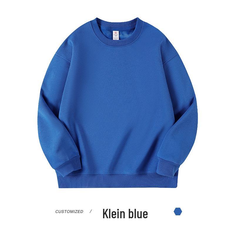 Men s American-Style Warm Velvet Pullover Hoodie, Autumn/Winter, Round Neck, Long Sleeve L