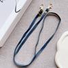 Luxury PU Leather Crossbody Necklace Phone Strap Long Lanyard String Belt for Mobile Phone Case Casing Case Bag Wallet Accessory