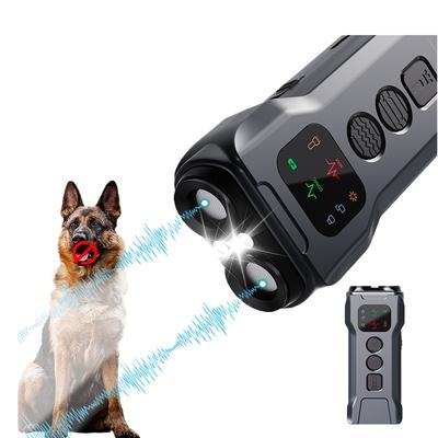 P9 Dispositivos Disuasorios de Ladridos de Perro Dispositivo Inteligente Ultrasónico Anti-Ladrido con Luces LED Recargable Parador de Ladridos Entrenador Exterior
