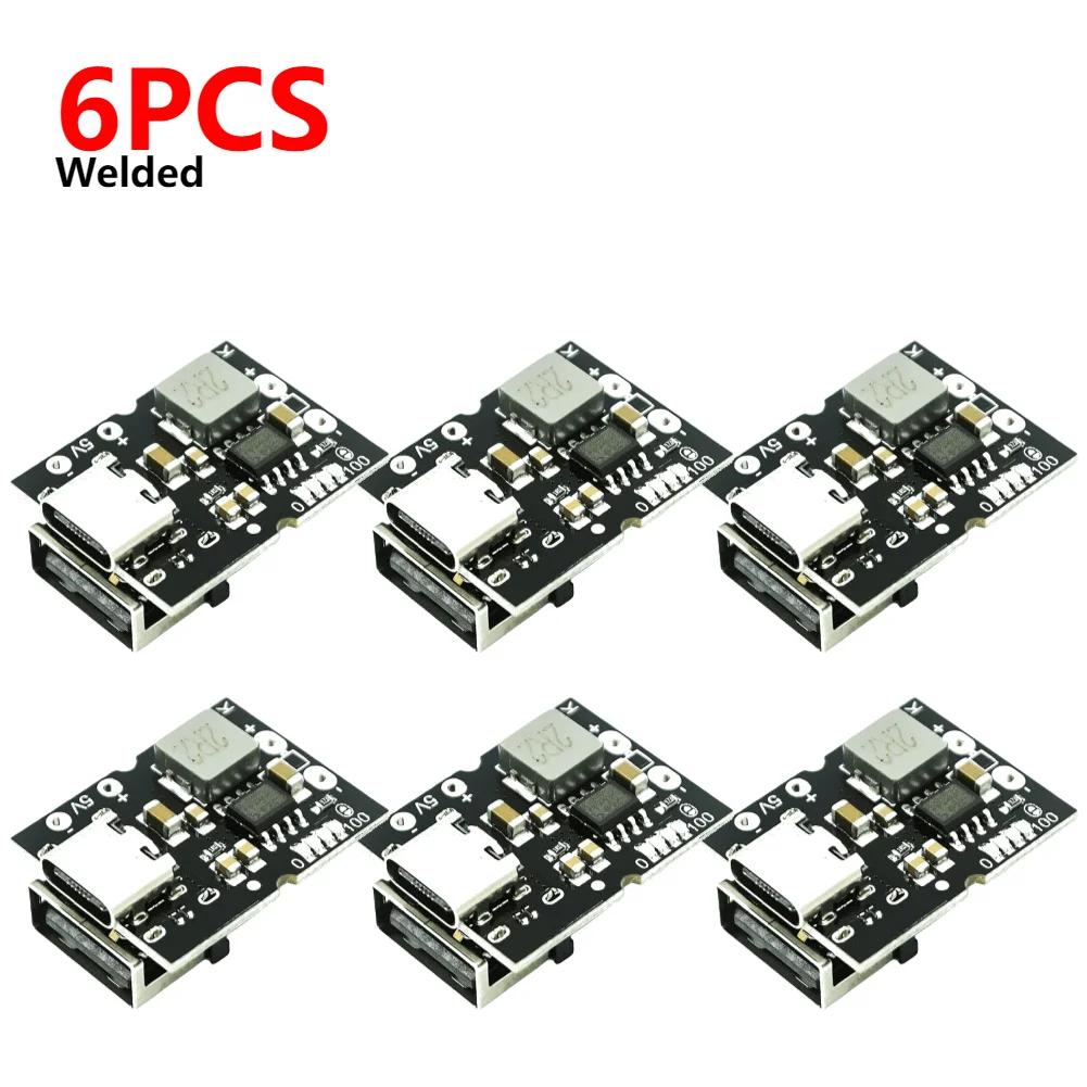 1-10pcs 5V 2A Charge Discharge Integrated Module Type-C Input Battery Charging Module Support 4.2V Li-Battery Charge Protection