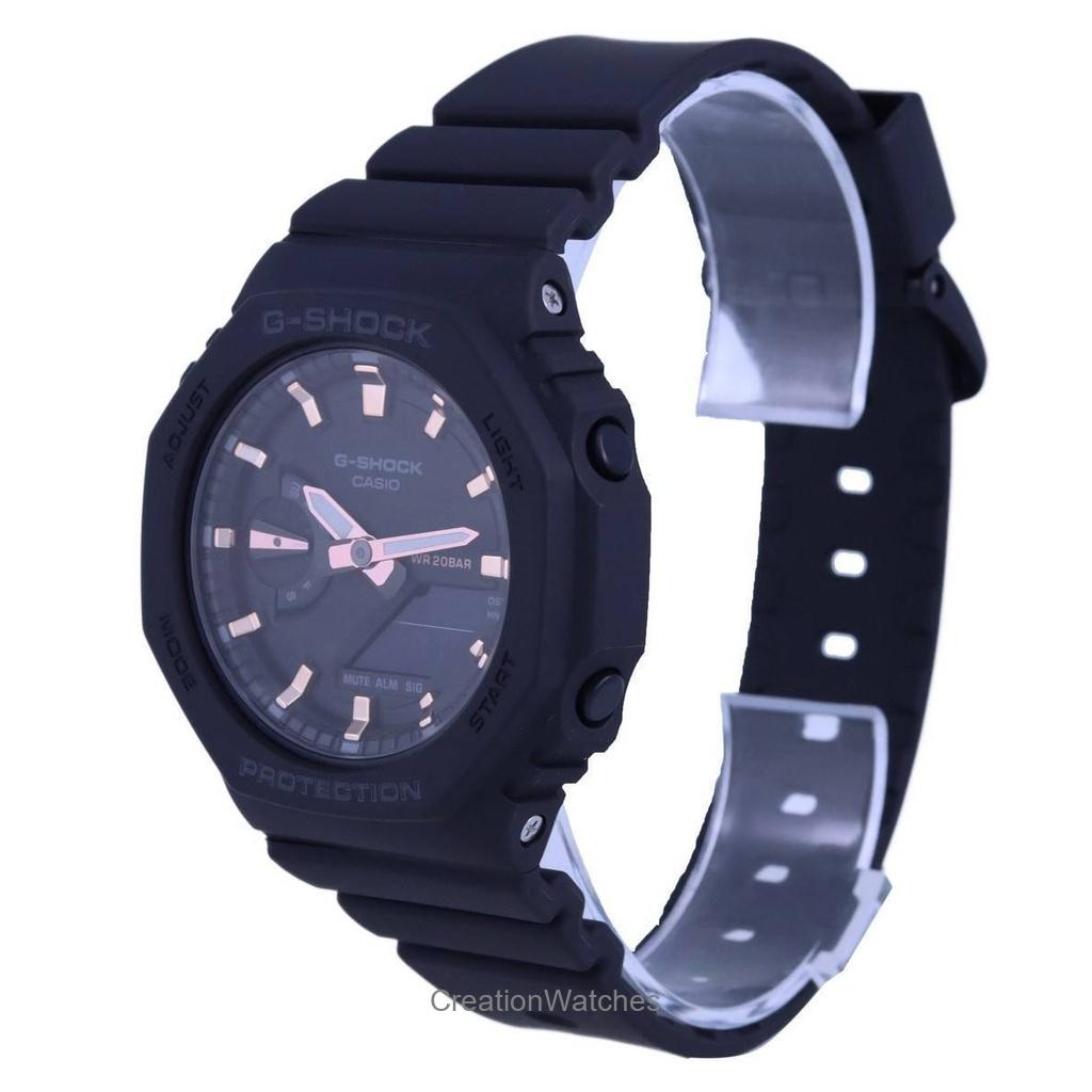 Refurbished Casio G-Shock Analog Digital Black Dial Quartz GMA-S2100-1A 200M Women's Watch