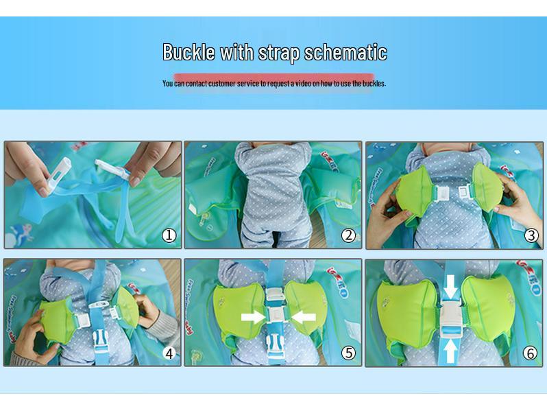 Swimbobo Cross-Border Baby Swim Float Ring - Outdoor Armpit Swim Ring for Children