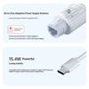 Type C POE Splitter 48V to 5V Power Converter 100Mbps Data for Security Cameras High Efficiency Voltages Conversion