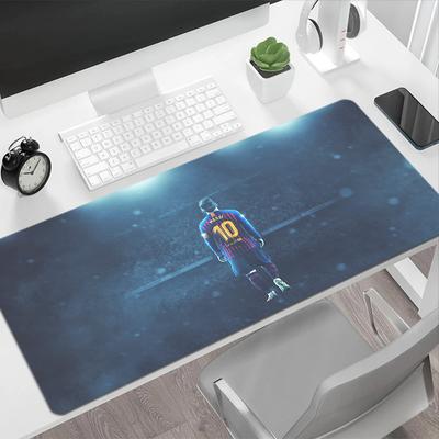 Barcelona Legend Snow Large Mouse Pad Keyboard Mat Office Mouse Mats Non-Slip Rubber Bottom Perfect Gift for Gamers